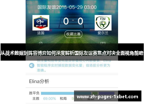 从战术数据到阵容博弈如何深度解析国际友谊赛焦点对决全面视角前瞻